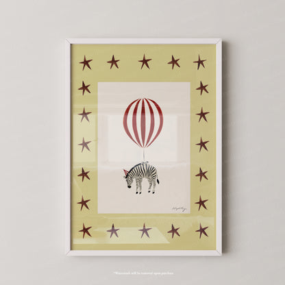 Zebra Balloon
