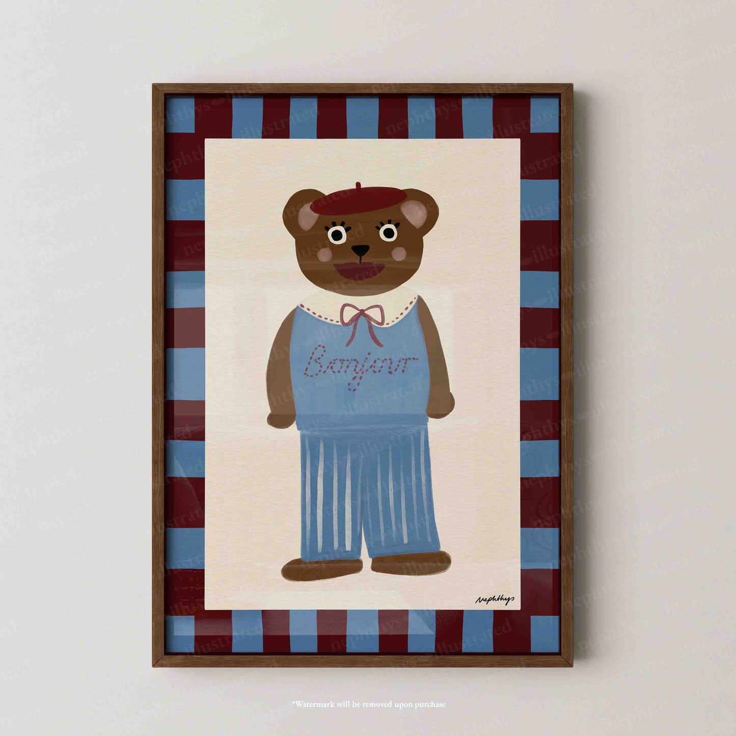 Bonjour Bear