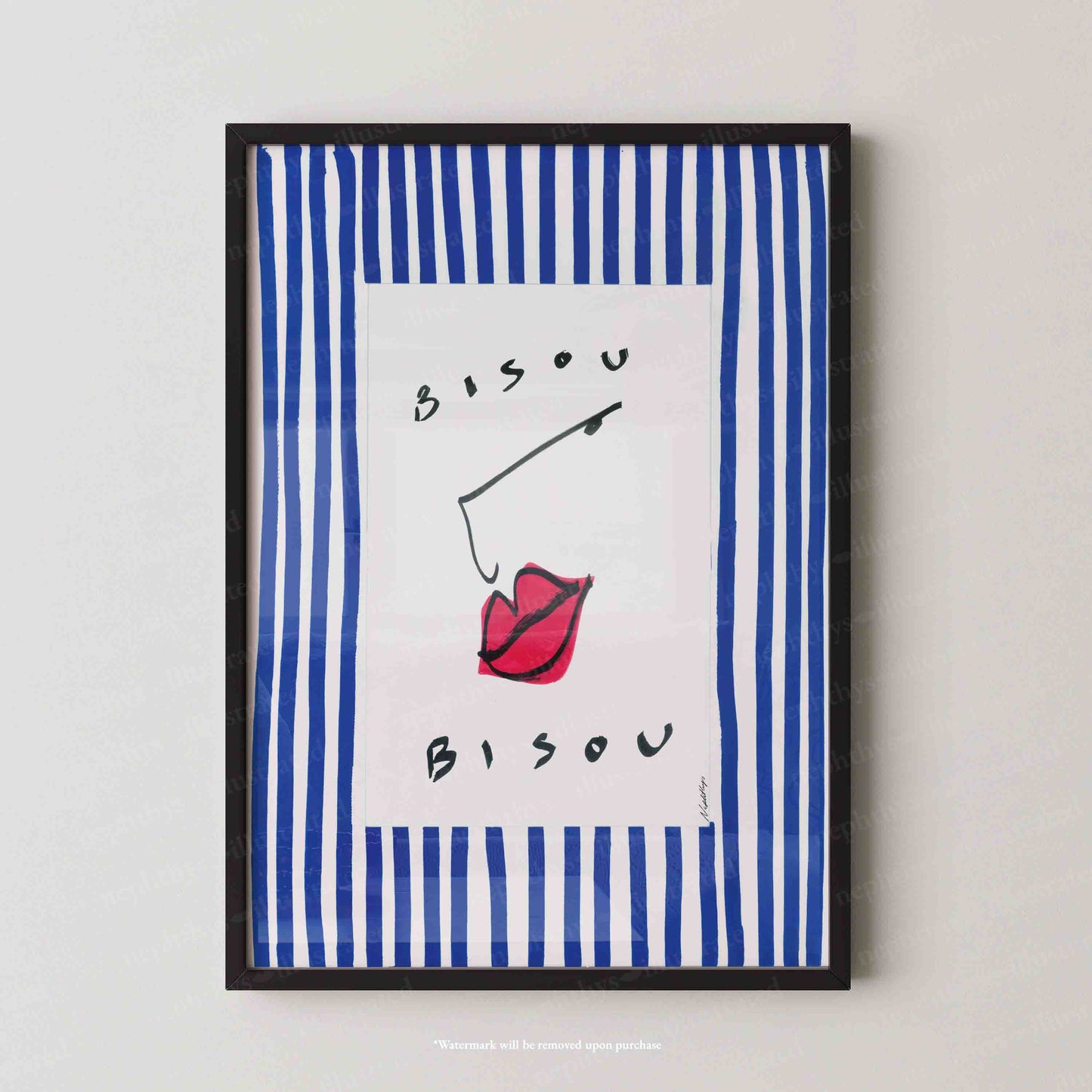 Bisou Acrylic Edition