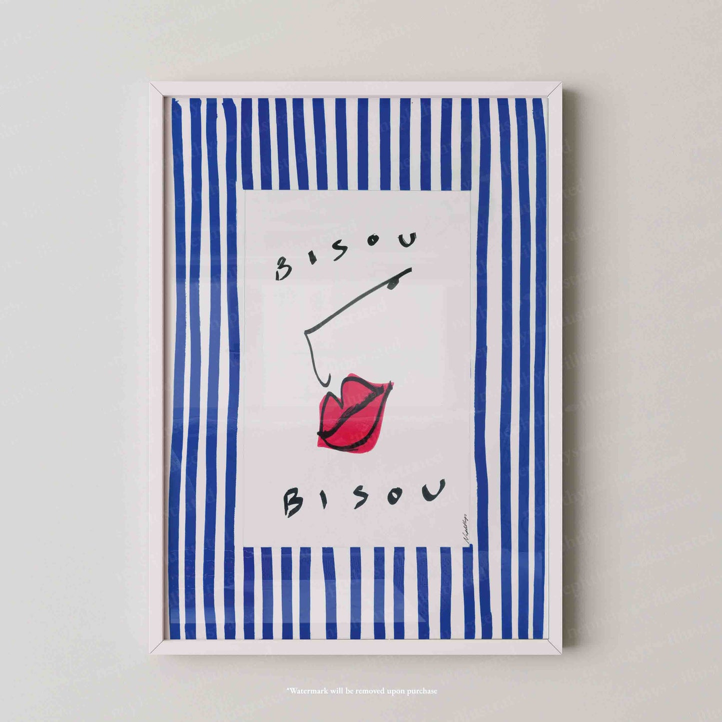 Bisou Acrylic Edition