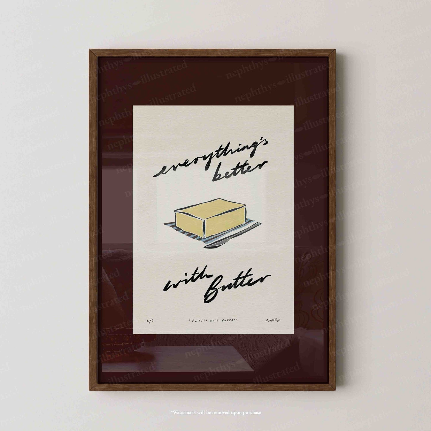 Everything’s Better with Butter Print