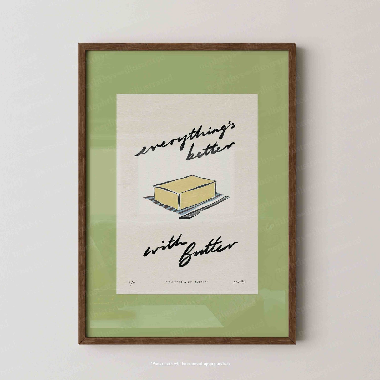 Everything’s Better with Butter Print
