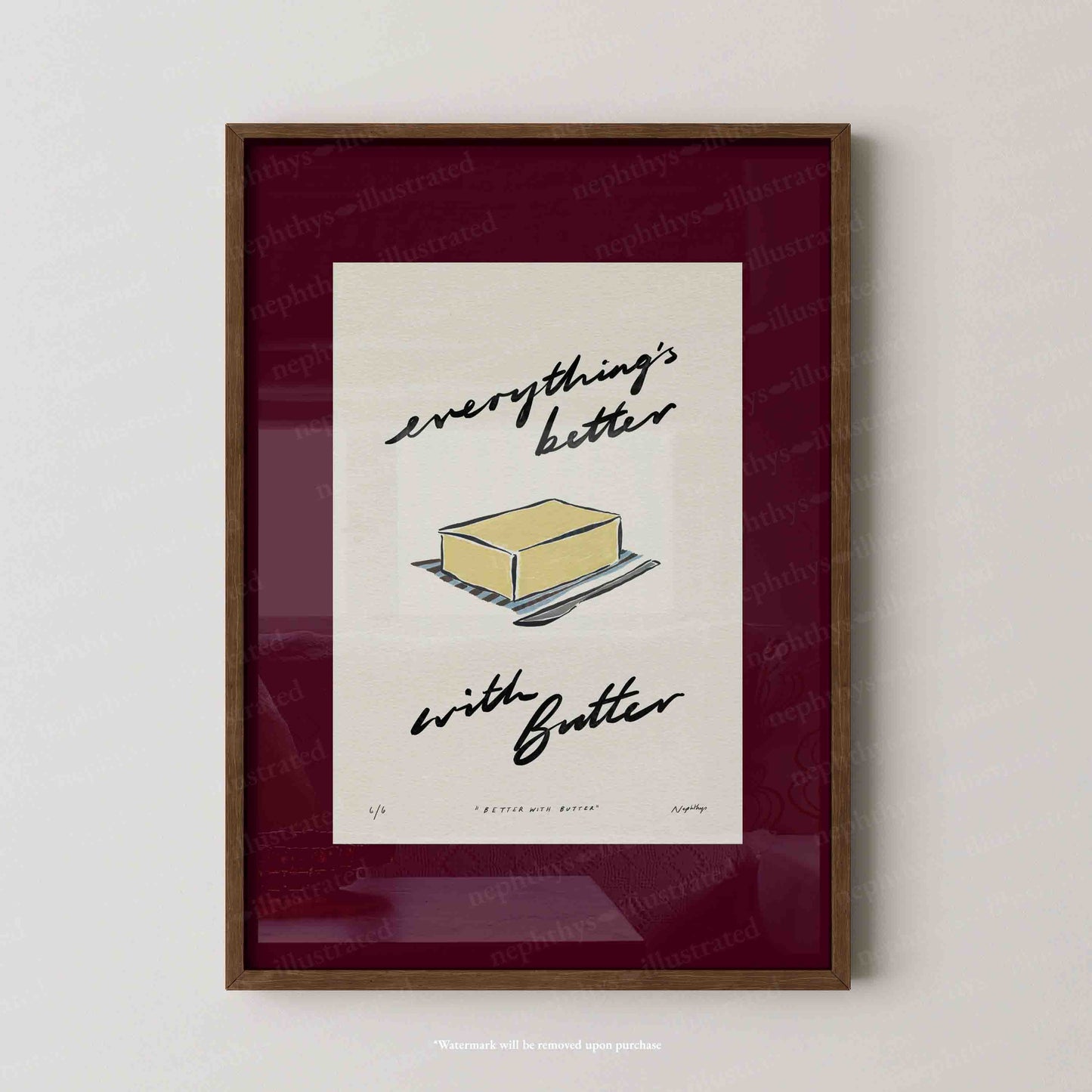 Everything’s Better with Butter Print