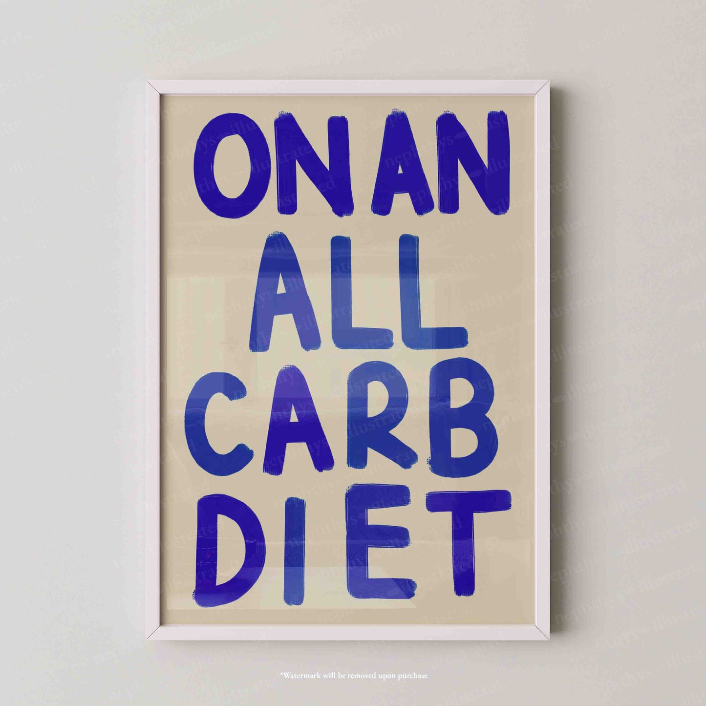 All Carb Diet
