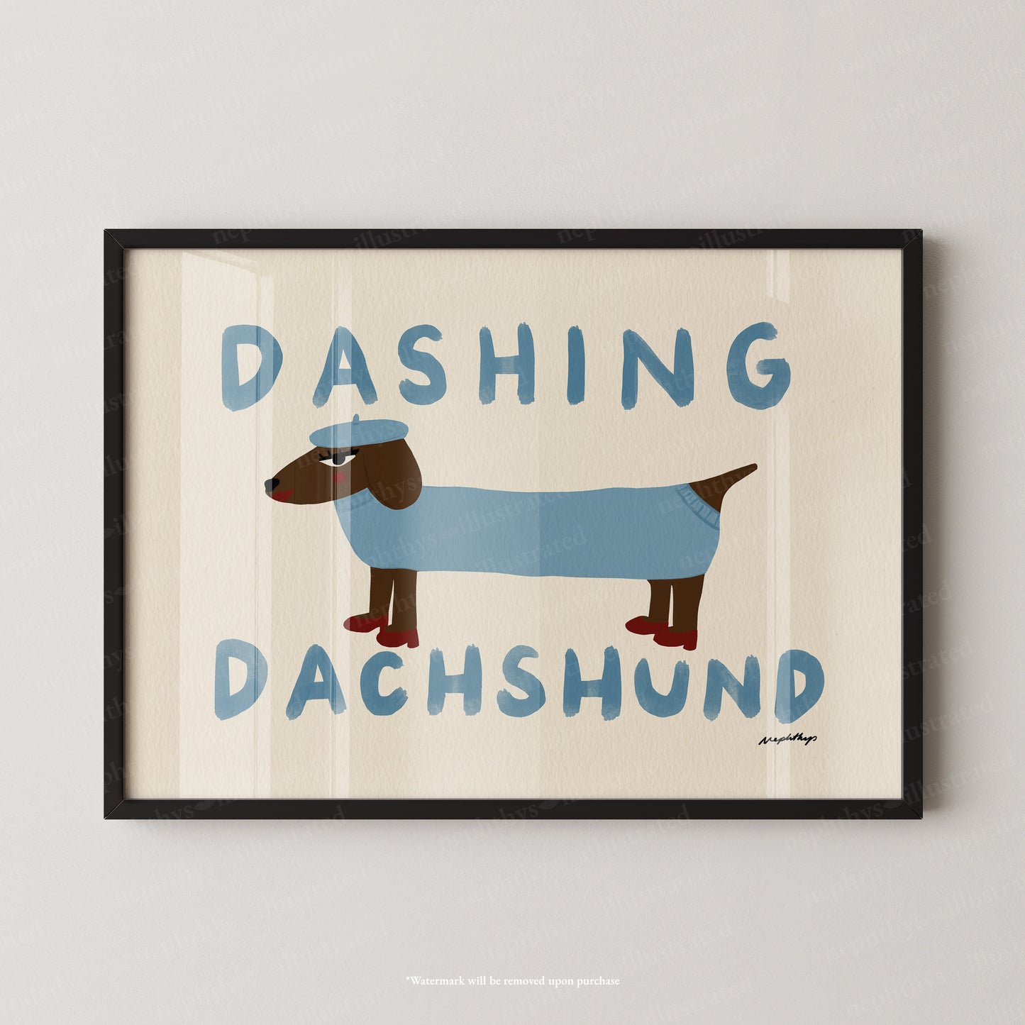 Dashing Dachshund