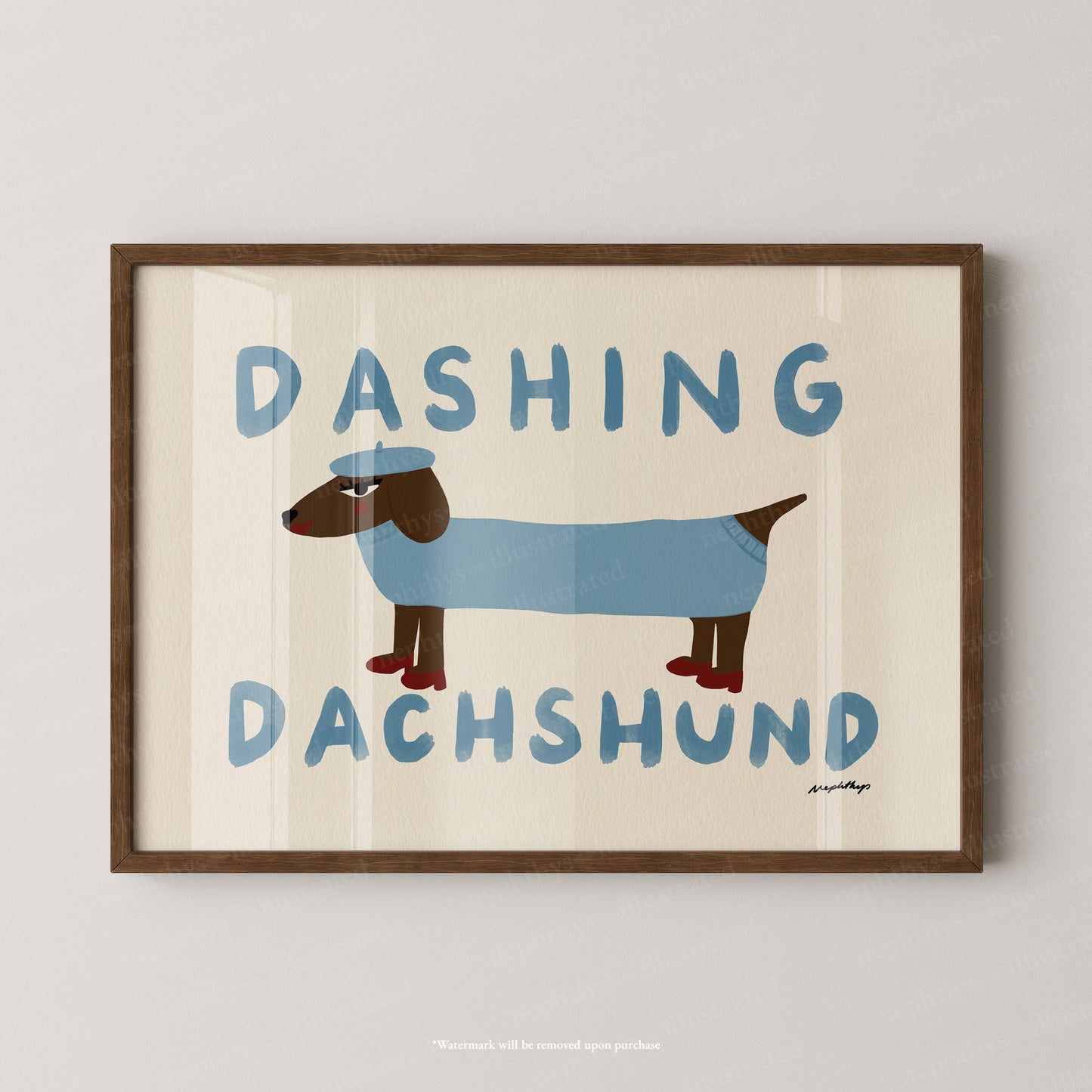Dashing Dachshund