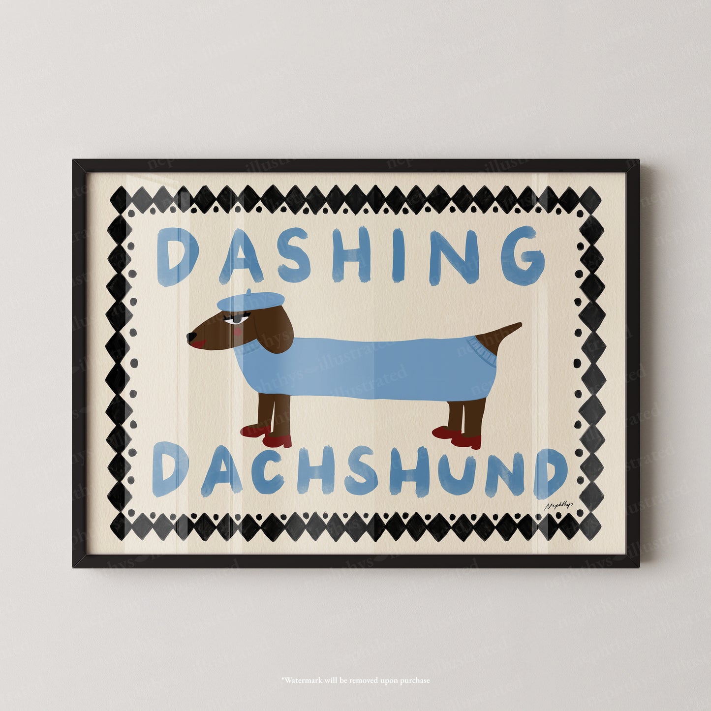 Dashing Dachshund