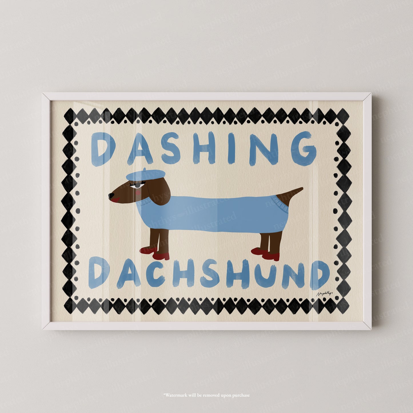 Dashing Dachshund