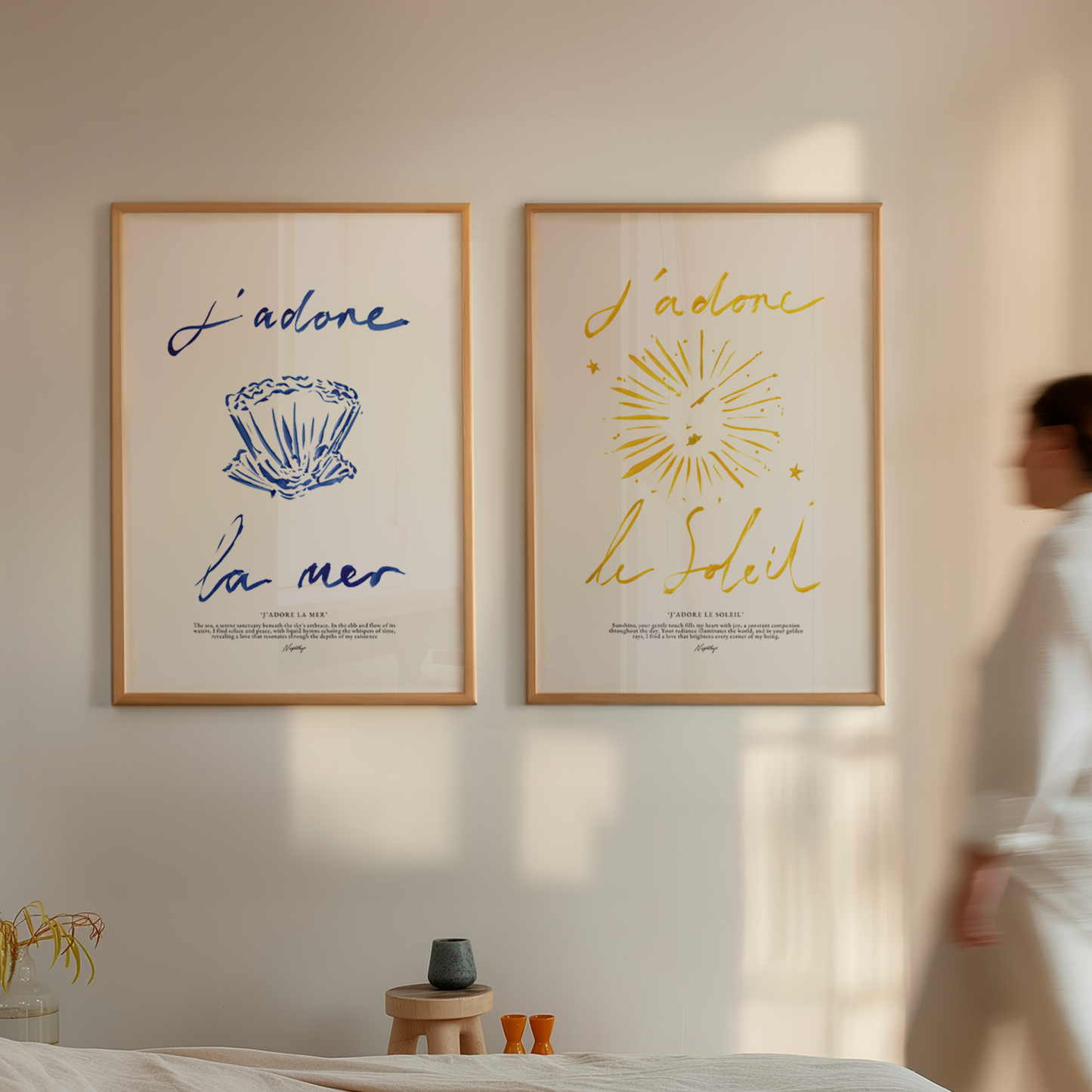 J'adore La Mer (Brushstroke)