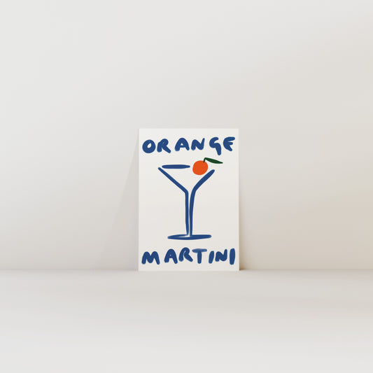 Orange Martini