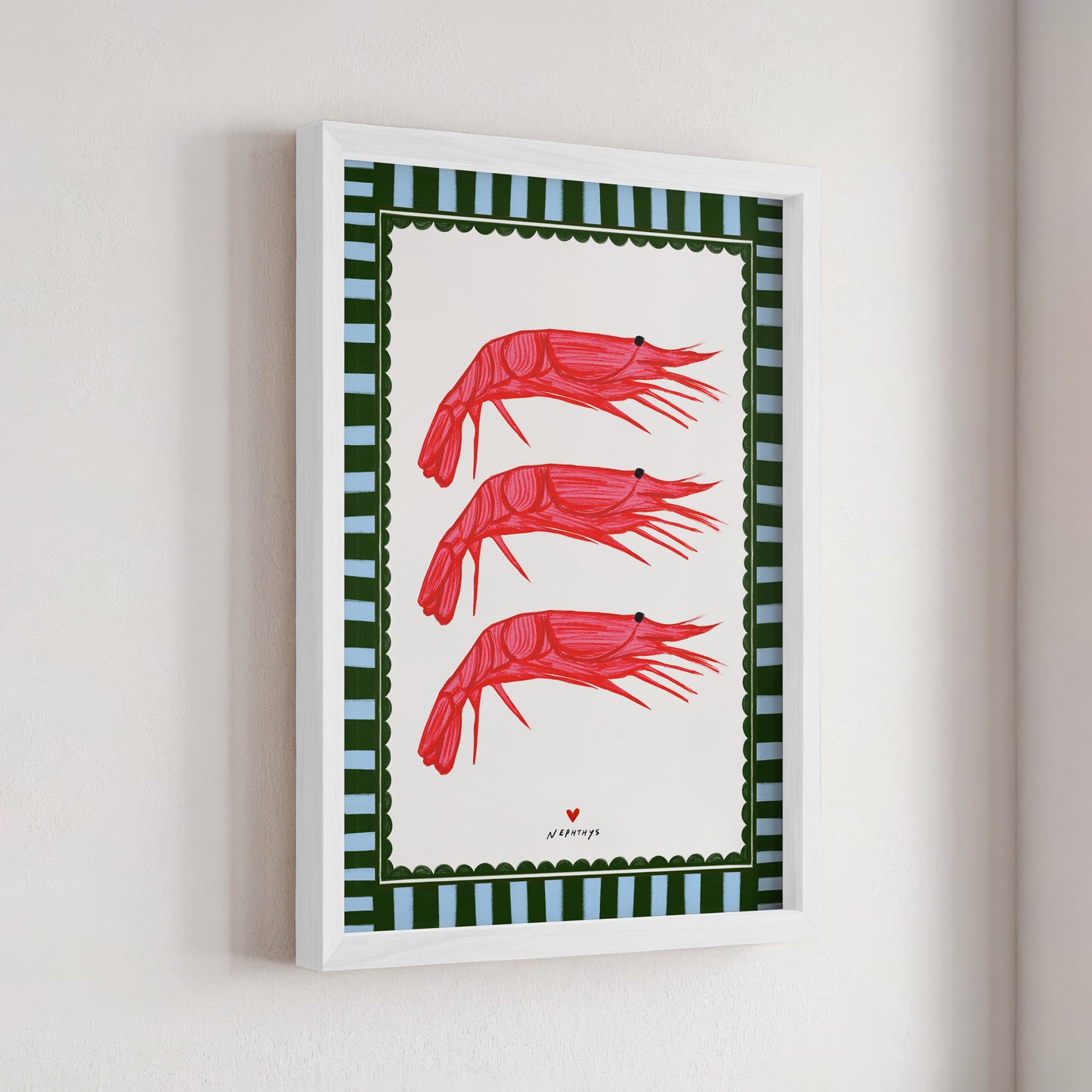 The dancing prawns (Portrait)