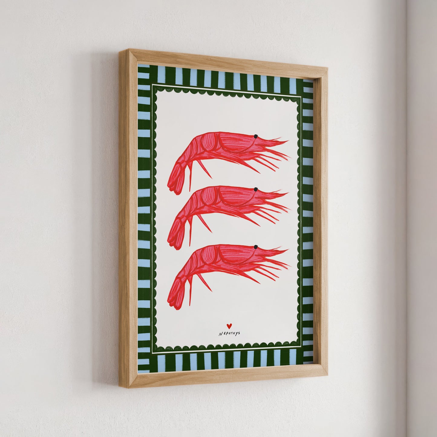 The dancing prawns (Portrait)