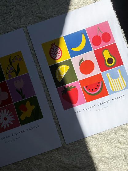 New Covent Garden Market Print